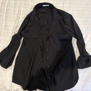 Calvin Klein button down blouse